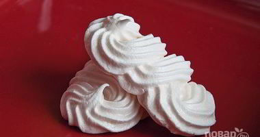 Рецепт Безе из французской меренги