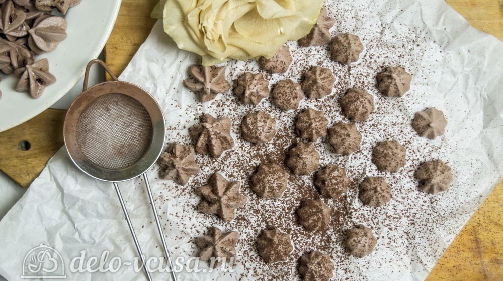 Как приготовить безе с какао