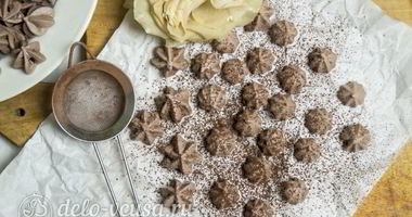 Рецепт Безе с какао