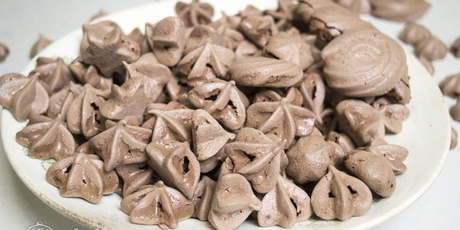 Рецепт безе с какао