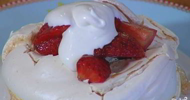 Рецепт Безе с клубникой