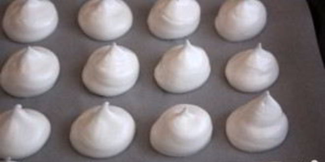 Рецепт безе в микроволновке