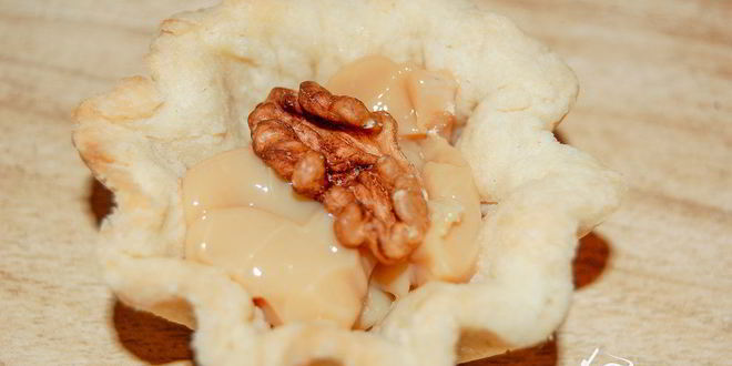 Рецепт корзиночек с безе