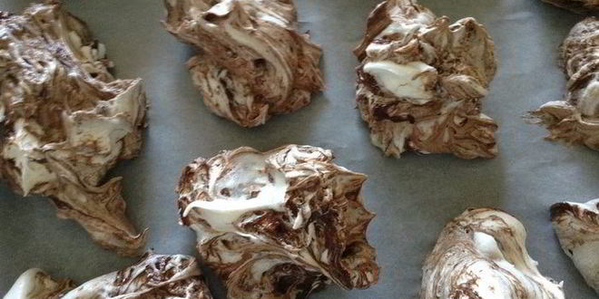 Рецепт шоколадного безе