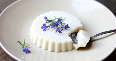 Рецепт Бланманже творожно-банановое