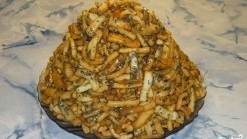 Рецепт Чак-чака со сгущенкой