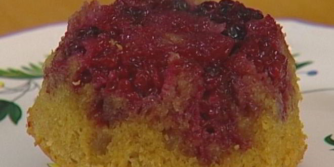 Рецепт ежевичных пудингов с имбирем