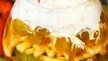 Рецепт Фруктов в вине