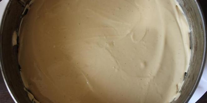 Рецепт чизкейка халва-кофе-кардамон