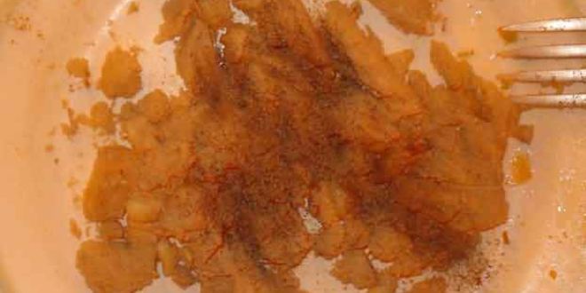 Рецепт картошки с халвой