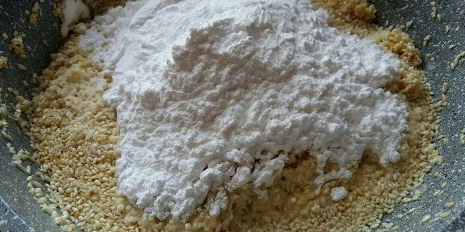 Рецепт халвы кунжутно-кокосовая по-домашнему