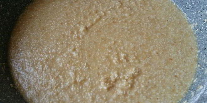 Рецепт халвы кунжутно-кокосовая по-домашнему