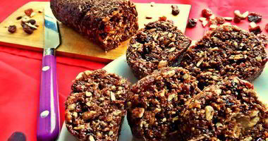 Рецепт Халвы шоколадной с отрубями и семечками