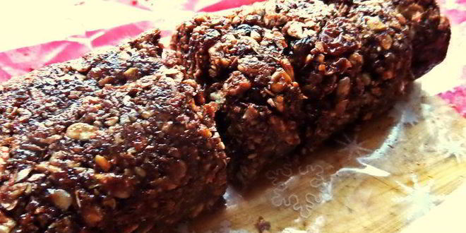 Рецепт халвы шоколадной с отрубями и семечками