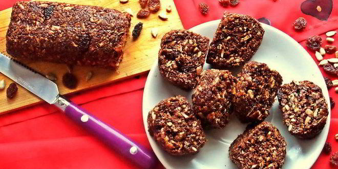 Рецепт халвы шоколадной с отрубями и семечками