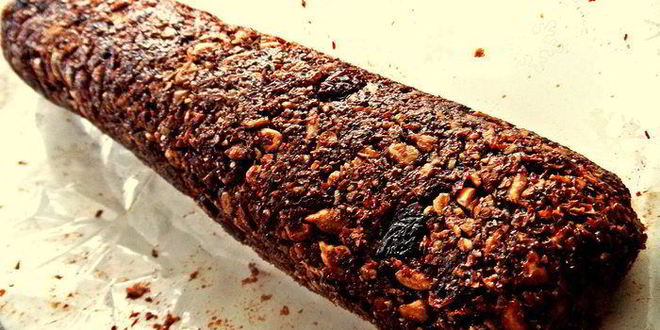 Рецепт халвы шоколадной с отрубями и семечками