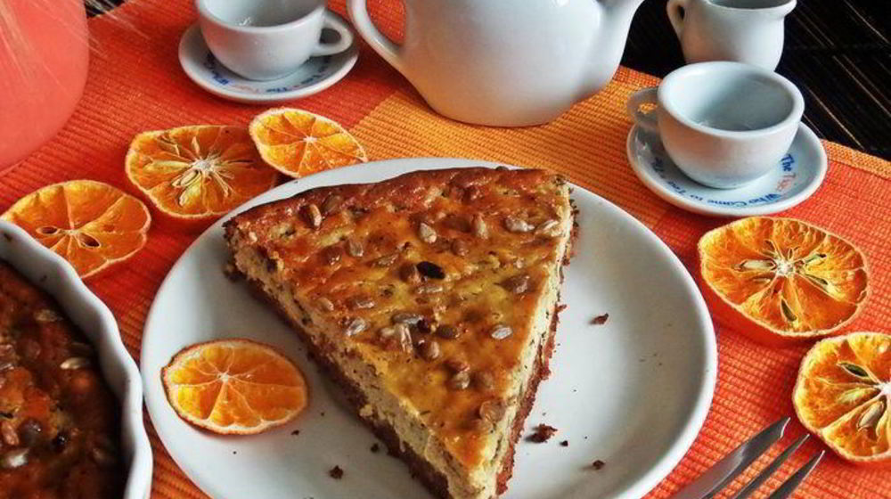 Как приготовить халвичный чизкейк