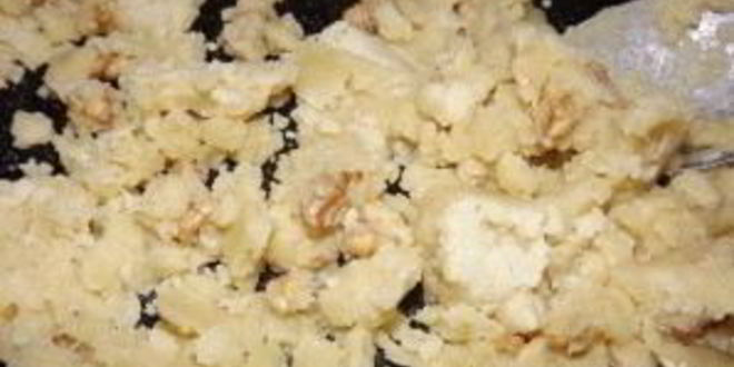 Рецепт мучной халвы