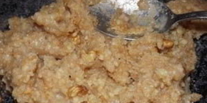 Рецепт мучной халвы