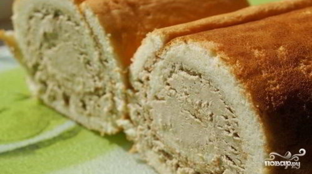 Как приготовить рулет из халвы
