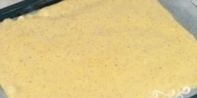 Рецепт рулета из халвы