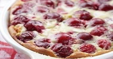 Рецепт Клафути с вишней в сахарной пудре