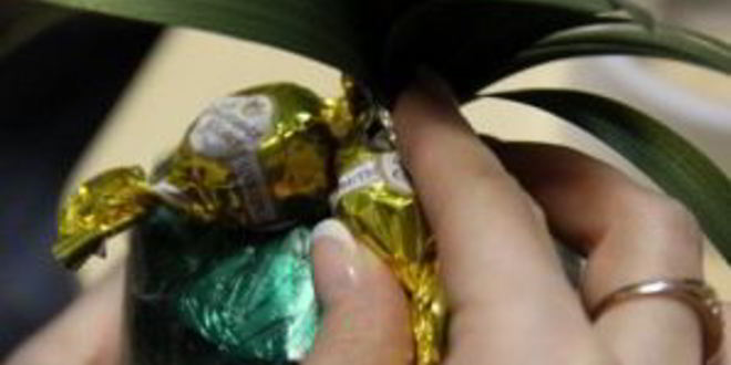 Рецепт ананаса из конфет