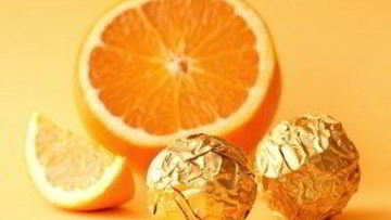 Рецепт Апельсиновых конфет с грецкими орехами