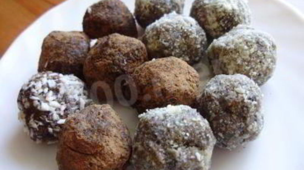 Как приготовить конфетки для сыроедов