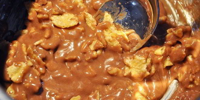 Рецепт конфет из шоколадных батончиков с кукурузными хлопьями