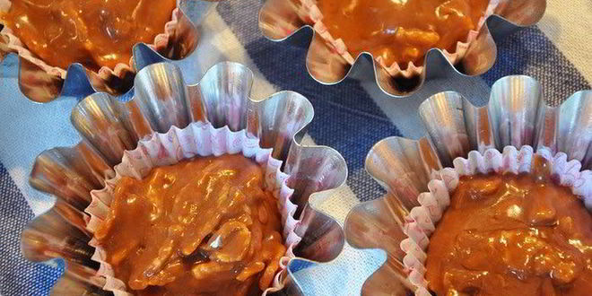 Рецепт конфет из шоколадных батончиков с кукурузными хлопьями