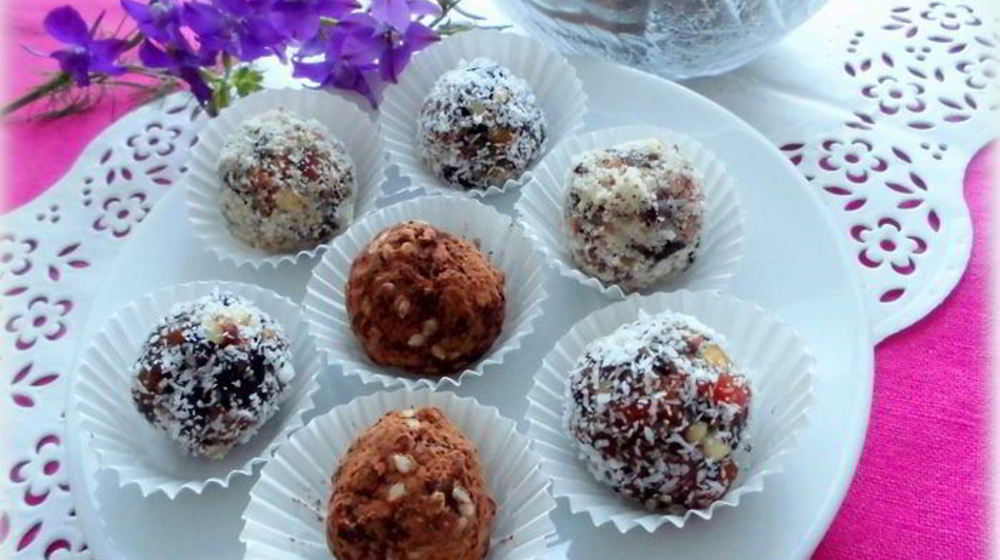 Как приготовить конфеты из сухофруктов искушение