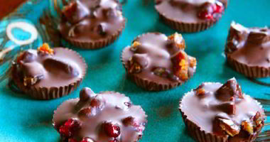 Рецепт Конфет из темного шоколада