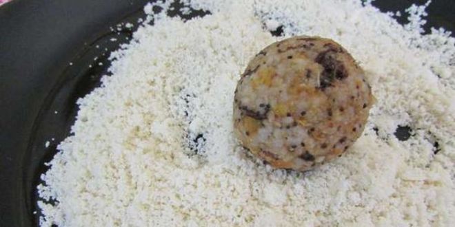 Рецепт постных конфет из пшена