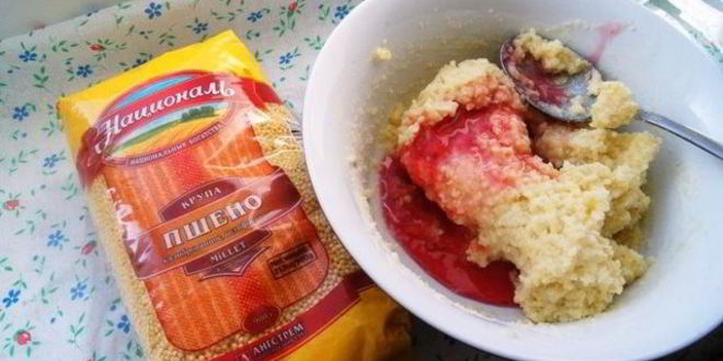 Рецепт шоколадна-ореховых конфеты из пшена