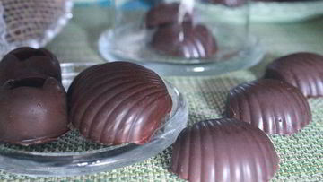 Рецепт Шоколадных конфет с нутом и цукатами