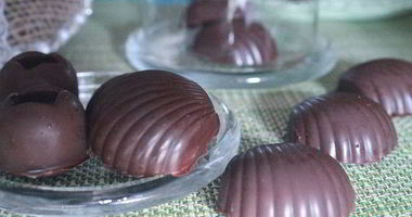 Рецепт Шоколадных конфет с нутом и цукатами