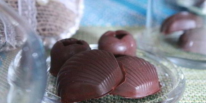 Рецепт шоколадных конфет с нутом и цукатами