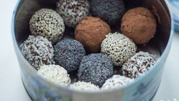 Рецепт Веганских конфет из сухофруктов