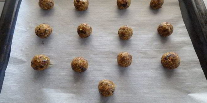 Рецепт запеченных шариков-конфет