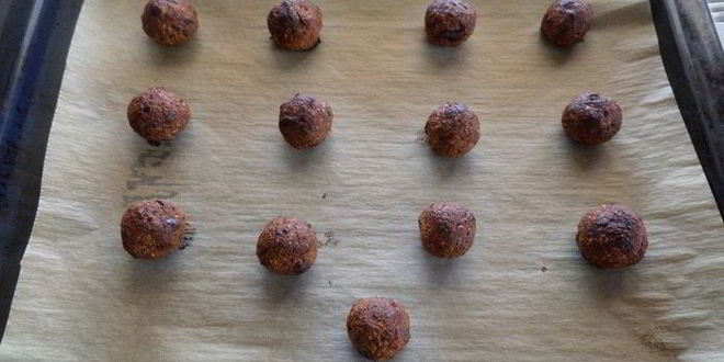 Рецепт запеченных шариков-конфет