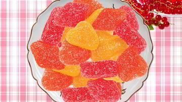 Рецепт Желейных конфет из сока смородины
