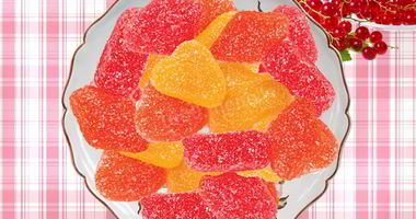 Рецепт Желейных конфет из сока смородины