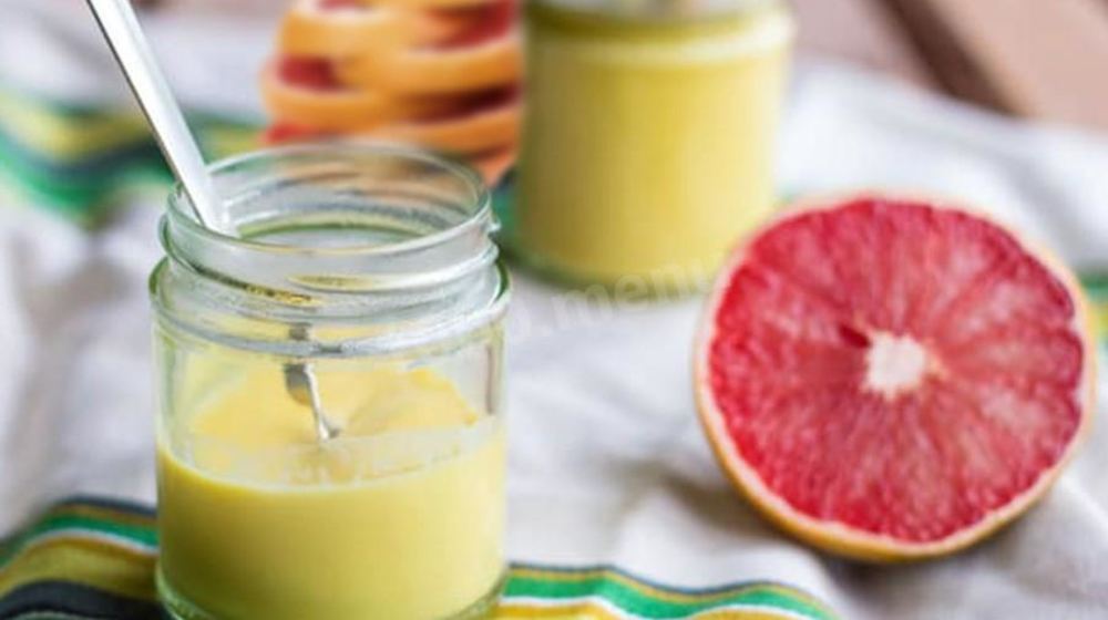 Как приготовить грейпфрутового курда