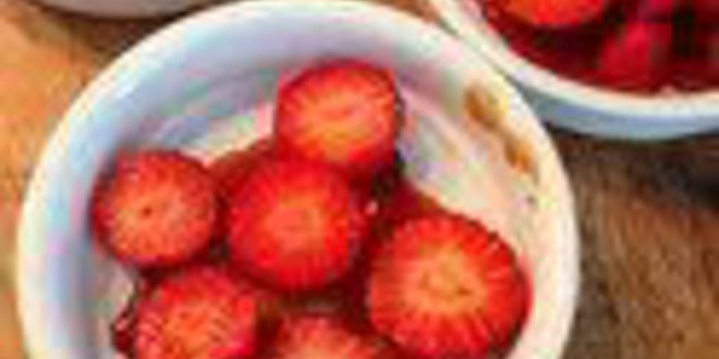 Рецепт клубничного крема-карамели