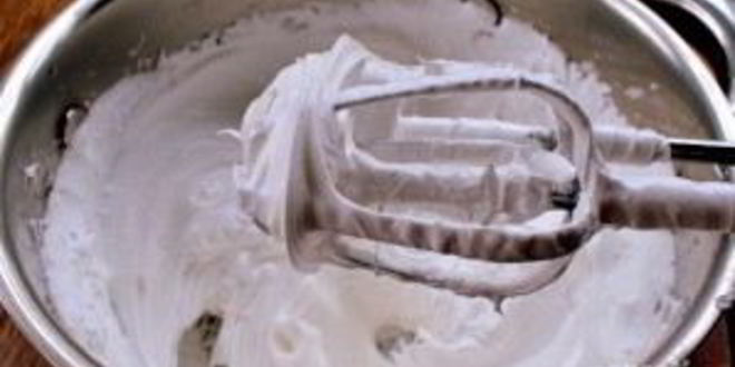 Рецепт корзиночек из нута с белковым кремом