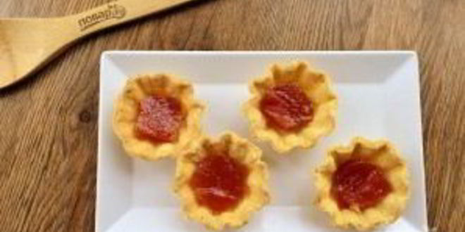 Рецепт корзиночек из нута с белковым кремом