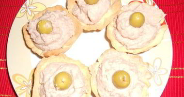 Рецепт Корзиночек с кремом из фасоли