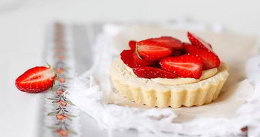 Рецепт Корзиночек с заварным кремом и клубникой