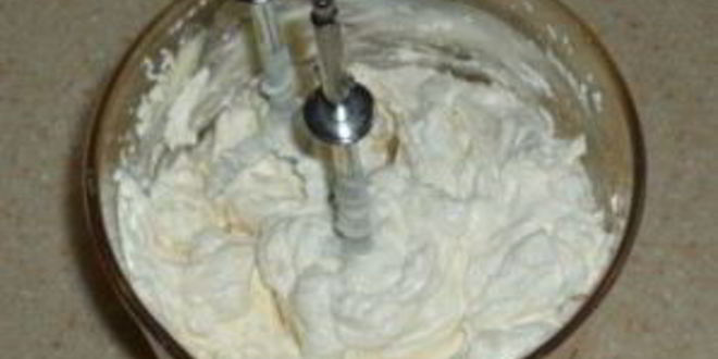 Рецепт крема для шоколадного бисквита